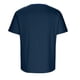 thumbnail image 2 of Ceisia Men's Relaxed Fit Stretch Stand-Up Collar Short Sleeve Shirt - Ribbed Texture with Contrast Trim Navy S Gifts, 2 of 5