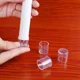 thumbnail image 4 of 16 piezas de tapas transparentes para patas de muebles, protectores de patas de goma antideslizantes para sillas, mesas y sofás, protectores para suelos de madera contra arañazos, 4 of 5