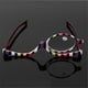 thumbnail image 2 of 2 Pack Magnifying Makeup Glasses Eye Make Up Spectacles Flip Down Lens Folding Cosmetic Womens Reading Glasses +2.50, 2 of 5