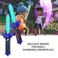 thumbnail image 2 of Pack de 2 espadas de juego con sensor de movimiento para el mando Switch 2, con ranura para cartuchos de juego, 2 of 10