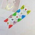 thumbnail image 6 of Tizuqe Glass Figurines Tabletop Decors Colorful Glass Sweets Candy Sculpture Ornament, 6 of 8