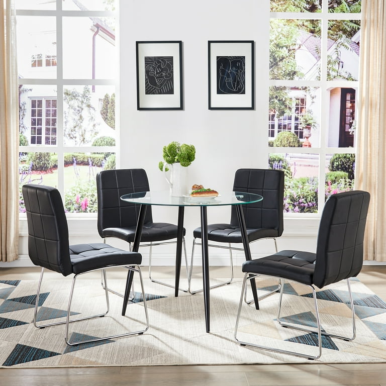 Low back dining online chairs set of 4