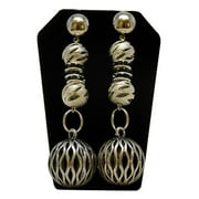 Miroslava Earrings in Sterling Silver by Laruicci for Women - 1 Pair Earrings