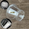 thumbnail image 1 of Classic Clear Disposable Plastic Wine Cups f, 9oz Clear Plastic cups 5/25/80/100 pcs..., 1 of 8