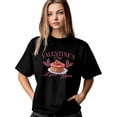 thumbnail image 1 of Women's T-Shirt,Short Sleeve Tee Shirts Casual Tops Strawberry Cake Crewneck T Shirt for Women, 1 of 8