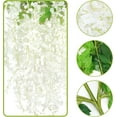 thumbnail image 3 of GoXteam 12 Pack Wisteria Flower Vines Garland, 3.7 Feet Artificial Flower Strings, Fabric Wisteria Garland Flowers, Wisteria Vine for Wedding, Garden, Wall Decoration (White), 3 of 7