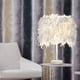 thumbnail image 3 of Juego de 2 lámparas de plumas, lámpara de noche, lámpara de mesa moderna, interruptor de botón, soporte E27, decoración del dormitorio del hogar, blanco, 3 of 5