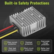 Kzreect 18V to 12V Step Down Converter Compatible with Ryobi 18V Battery Adapter, Voltage Converter DC 12V 15A 180W Buck Converter