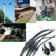 thumbnail image 2 of Waterproof Connectors, Male Female Connector Led Plug, Waterproof Ip65 Connectors, 2 Pin, 2 Core With 16awg 20cm Extension Cable For Led Strip Lights., 2 of 3