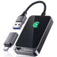 thumbnail image 1 of Adaptador CarPlay inalámbrico Jemluse para Apple iPhone 2024 gris, 1 of 7