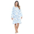thumbnail image 2 of Casual Nights Women's Flannel Floral Long Sleeve Nightgown, 2 of 5