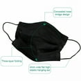 thumbnail image 7 of XIRQI Disposable Face Mask,50 PCS Black Masks,3 Ply Protection Face Masks, 7 of 7