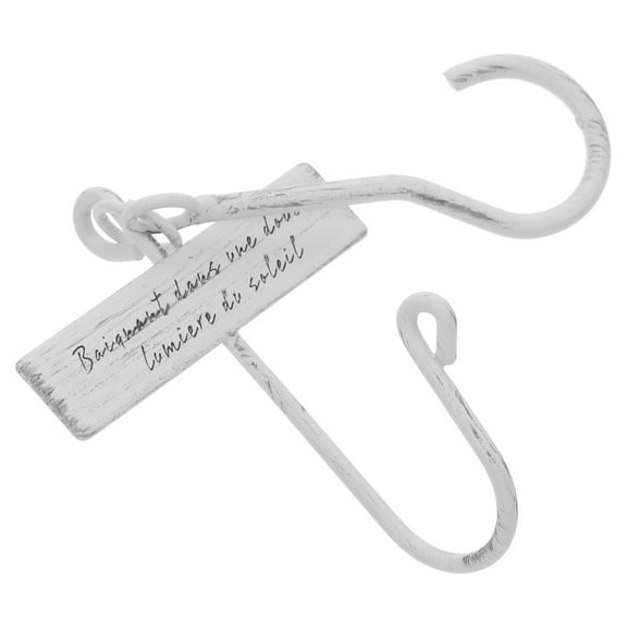 SEWCHICS 1Pack Metal Hooks for Hanging Plants in Kitchen and Outdoor 6.3*2.2*1.4in