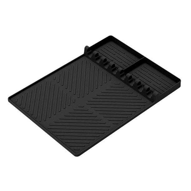 Griddle Mat Barbeque Grill Accessories Tools For Side Shelf Mat Grill Pad For Outdoor Grill Kitchen Counter Spatula Mat With Drip Pad For K Deals Of The Day Clearance