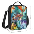 thumbnail image 2 of Dragon Wings Of Fire Dragon Wings Of Fire Lunch Bag Insulated, Lunch Box Bag, Reusable Lunch Tote Bag, Lunch Box Container Bag Insulated for Women, Men, Work, Office, Travel, 2 of 7