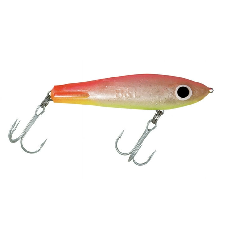 B&L Paul Browns CK-97 Corky Black/Chartreuse Tail Topwater Floater