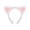 White, variant on Cat Ears Headband for Women, Cute Face Washing Headband, Role-play Party Hair Accessory