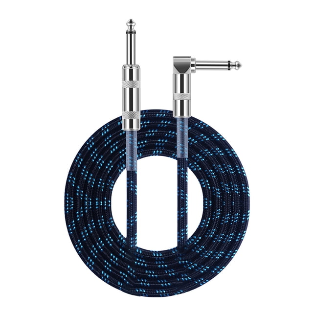 Eigraketly Cable de Audio para guitarra, Cable de amplificador de bajo eléctrico de plástico, pieza de repuesto de instrumento Musical, regalos Accesorios para instrumentos musicales
