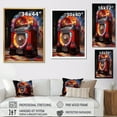 thumbnail image 4 of Designart "Jukeboxes Nostalgic harmonies II" Entertainment Floater Framed Canvas Print, 4 of 7