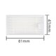 thumbnail image 5 of Reusable Filter Pack for Erabros RS1 Robotic Vacuum Includes 5 Filters, 5 of 8
