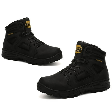 

Plush Thickening High Heel Shoes Man Cotton-padded Shoes Keep Warm Snow Boots