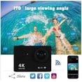 thumbnail image 7 of New 4k HD Mini Action Camera, 2.0" Screen WiFi Remote Control Sport Camera, Underwater Waterproof Helmet Video Recording Cameras ,Wide USe, 7 of 7