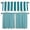 Turquoise, variant on Aqua Striped Kitchen Curtains, Kitchen Curtains and Valances Set of 3, Modern Farmhouse Blue White Stripes Light Filtering Tailored Tier Curtain 36 Inch Length Drapes for RV Cafe Bathroom Bedroom