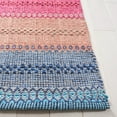 thumbnail image 5 of SAFAVIEH Montauk Albine Striped Cotton Area Rug, Blue/Red, 3' x 5', 5 of 8