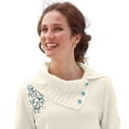 thumbnail image 2 of Atlas for Women Pull en Molleton Brodé pour Femmes, 2 of 4