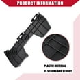 thumbnail image 6 of Unique Bargains 1 Pair No.521570E020/521580E020 Bumper Bracket for Toyota Highlander 2008-2013 Rear Left Right, 6 of 7