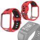 thumbnail image 4 of Correa de repuesto de pulsera Bling Bling Para Tom Tom Spark Runner2/3 negra y roja, 4 of 9