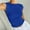 Blue, variant on Sleeveless Tops for Women Crop Tops for Women Funnel Neck Crop Backless Short Sleeve Crop Fit Crew Neck Crop Tee Womens Summer Tops Dressy Casual Womens Shirts Summer A XS