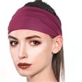 thumbnail image 2 of Stretchable Sweat Headband Waterproof Running Sweatband Outdoor Sports Athletic Headwear Tool, 2 of 9