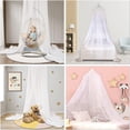 thumbnail image 2 of Dosel de cama con estrellas fluorescentes que brillan en la oscuridad para niños, niñas o adultos, dosel de cama de noche estrellada apto para camas para niños, camas para niñas, Twin, 2 of 5