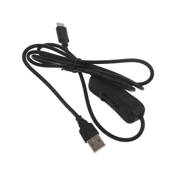 lanema Universal USB to Type C 5V 2A Charging Cable Power Cable with ON/OFF Switches