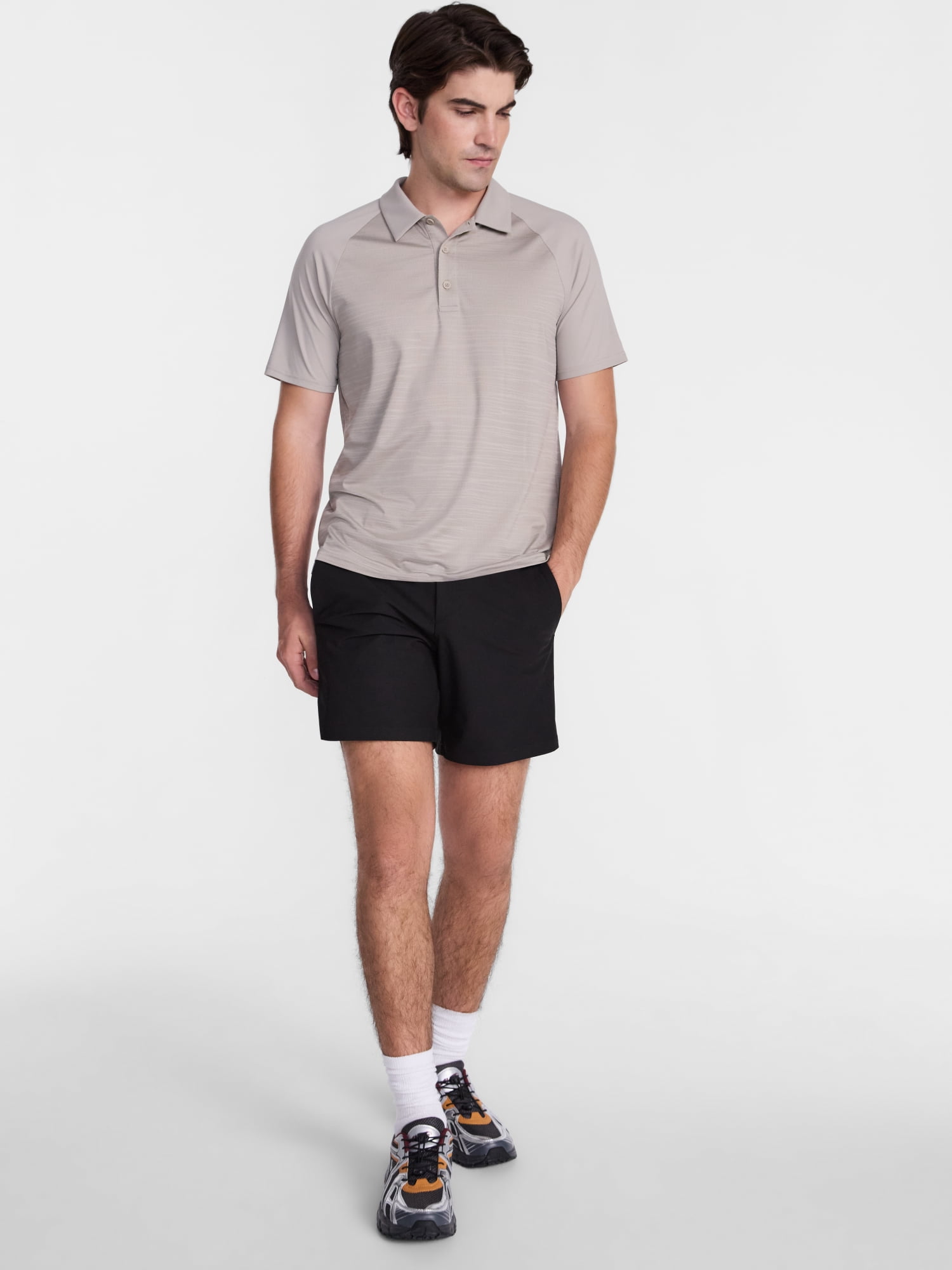 Avia Men's and Big Men's Hybrid Flex Golf Shorts, 7" Inseam, Sizes 28-44