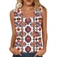 thumbnail image 3 of TaTaai Womens Printed Camisole Top Sleeveless V Neck Strap Design Tshirt Loose Fit Fashion Spring Summer Casual Wear Gift, 3 of 6