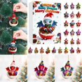thumbnail image 2 of TIELUTT Xmas 2D Cartoon Hanging Ornament Advent Calendar 24Pcs Cute Funny Xmas Pendant Countdown Calendar Mixer Timer Stop Watch with Timer Big Timer Clock for Garage Retirement Clock Countdown Boxin, 2 of 8