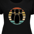 thumbnail image 4 of Inktastic Bowling Sunset for Bowler Silhouette Bowling Pins Women's Plus Size T-Shirt, 4 of 5