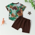 thumbnail image 3 of Toddler Boys Shorts Set Camouflage Short Sleeved T-Shirt Shorts Outfits Casual Tracksuit, 3 of 6