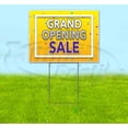 thumbnail image 1 of Grand Opening Sale (18" x 24") Yard Sign, Includes Metal Step Stake, 1 of 6