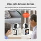 thumbnail image 5 of Cámara PT de videollamada Hige-clara WIFI 1080P cámara de seguridad inteligente con vista panorámica de 360 grados, 5 of 8