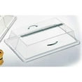 thumbnail image 3 of Cal Mil 329-18 18 x 26 in. Display Cover Rectangular with Long Hinge - Clear, 3 of 3