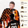 thumbnail image 5 of Personalized Basketball Throw Blanket Gifts with Name for Boys, Sport Blanket for Kids Teens Adults Basketball Lovers, Custom 60x50 Inches Soft Blankets for Sofa Couch Bed, 5 of 6