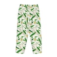 thumbnail image 5 of Xecao Tulips Flowers Women's Straight Lounge Pajama Pants: The Epitome of Relaxed Sleepwear, 5 of 9