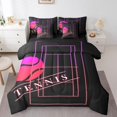 thumbnail image 1 of YST Ensembles de Douillette de Tennis 7 Pcs Thème Sportif Lit en Sac, Simple, 1 of 4