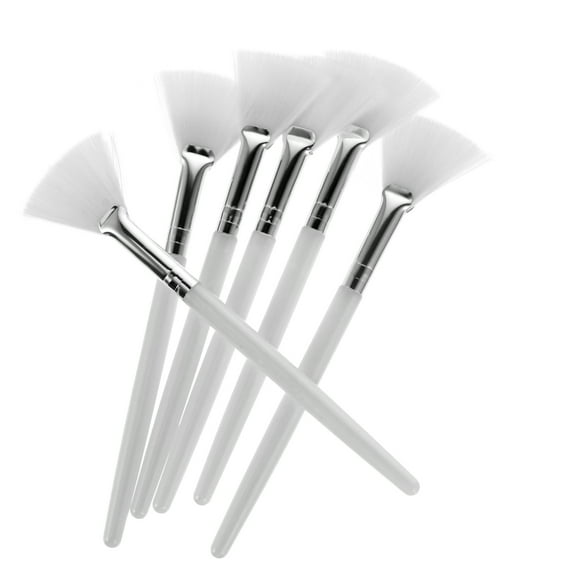 Face Mask Brush 6pcs Fan Brushes Facial Brushes Makeup Beauty Acid Applicator Brush