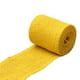 thumbnail image 3 of Yuarrent 1 rollo de cintas de yute coloridos y elegantes accesorios de ropa prácticos manualidades DIY cómoda cinta de ropa Natural Artesanía Amarillo 6*200cm, 3 of 6