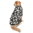 thumbnail image 5 of Dog Hoodie Pet Clothes Gray Camouflage Sweater Sweatshirts Pullover Coat for Large Medium Dogs X-Large, 5 of 7