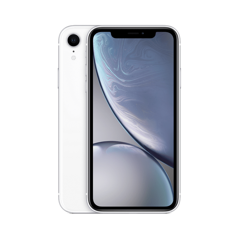 Restored Apple iPhone XR 64GB White Fully Unlocked (No Face ID)  (Refurbished)